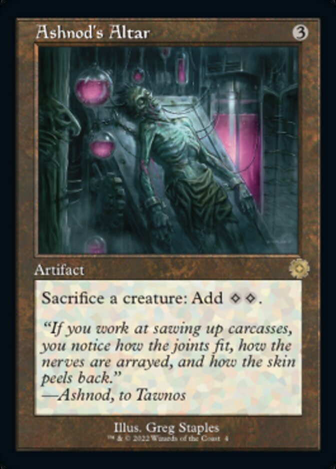 Ashnod's Altar (Retro) [The Brothers' War Retro Artifacts] Magic: The Gathering