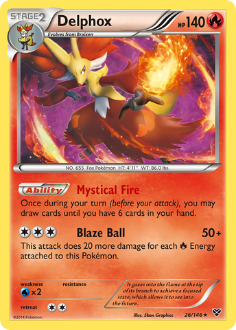 Delphox (26/146) [XY: Base Set] Pokémon