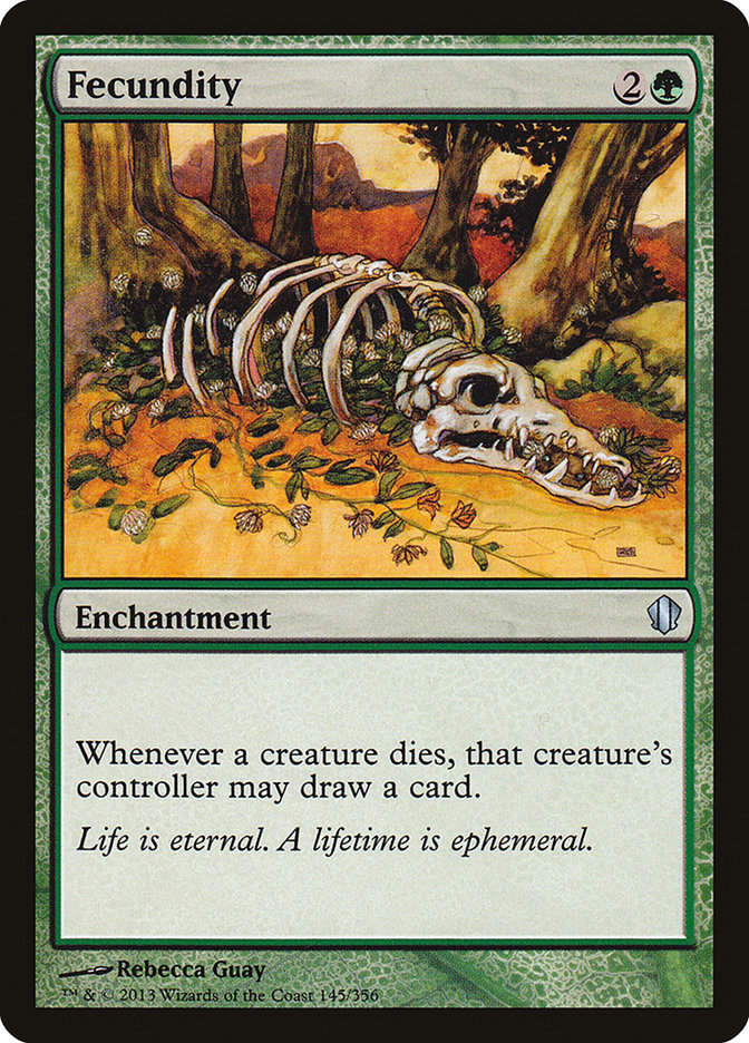 Fecundity [Commander 2013] Magic: The Gathering