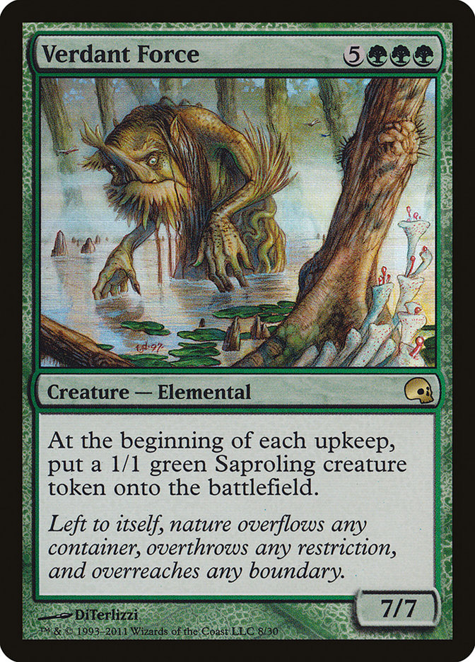 Verdant Force [Premium Deck Series: Graveborn] Magic: The Gathering