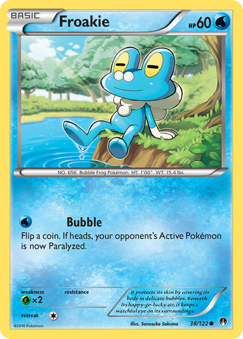 Froakie (38/122) [XY: BREAKpoint] Pokémon