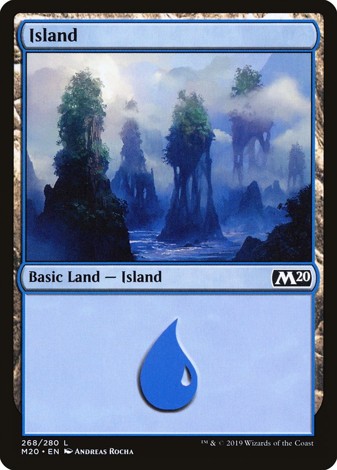 Island (268) [Core Set 2020] Magic: The Gathering