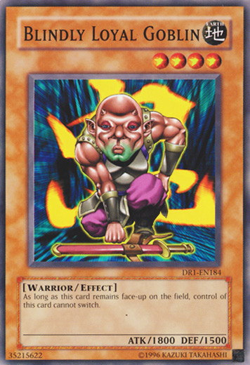 Blindly Loyal Goblin [DR1-EN184] Common Yu-Gi-Oh!