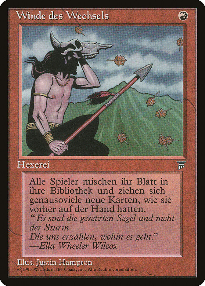 Winds of Change (German) - "Winde des Wechsels" [Renaissance] Magic: The Gathering