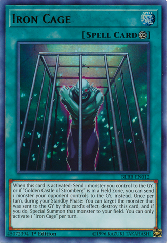 Iron Cage [BLRR-EN012] Ultra Rare Yu-Gi-Oh!