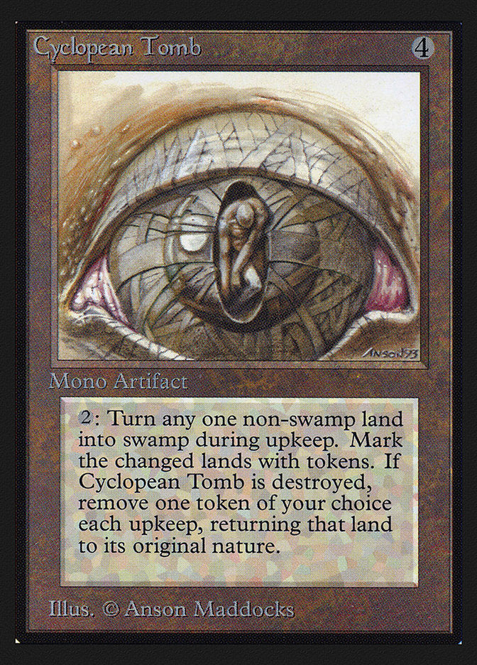 Cyclopean Tomb [International Collectors' Edition] Magic: The Gathering