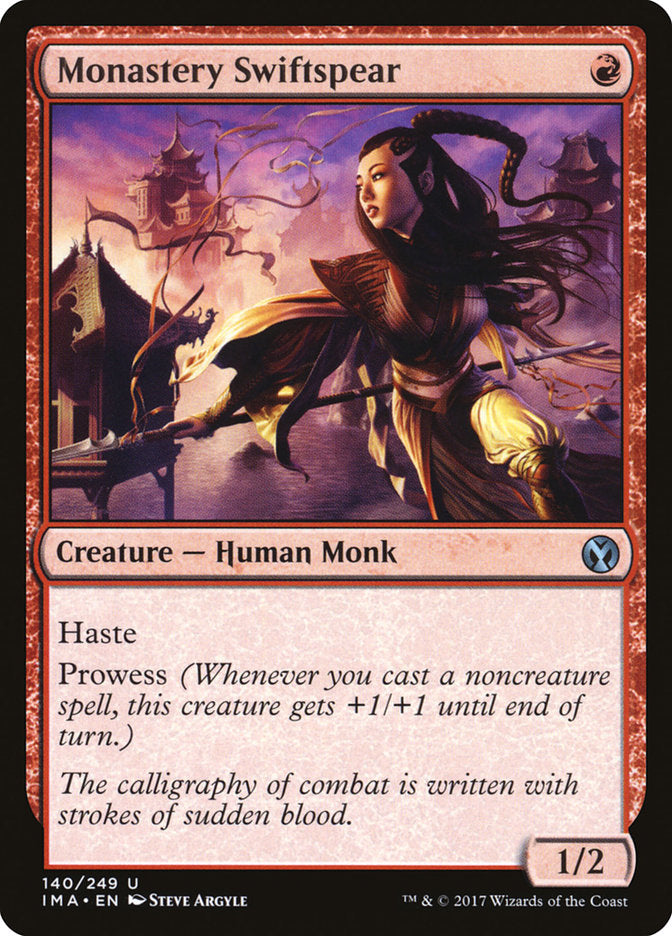 Monastery Swiftspear [Iconic Masters] Magic: The Gathering