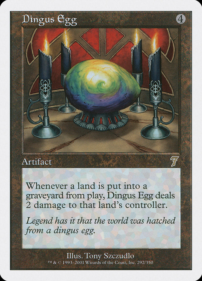 Dingus Egg [Seventh Edition] Magic: The Gathering