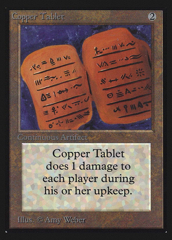 Copper Tablet [Collectors' Edition] Magic: The Gathering