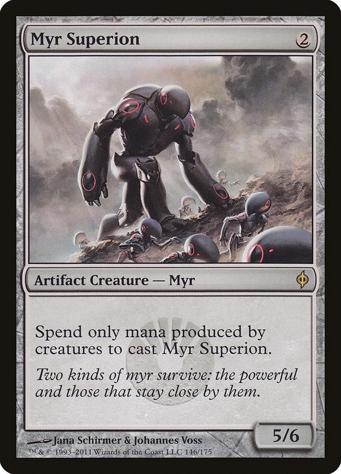 Myr Superion [New Phyrexia] Magic: The Gathering
