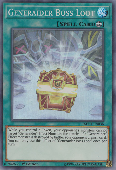 Generaider Boss Loot [MYFI-EN036] Super Rare Yu-Gi-Oh!