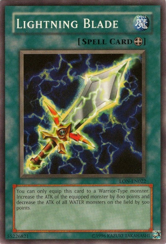 Lightning Blade [LON-EN022] Common Yu-Gi-Oh!