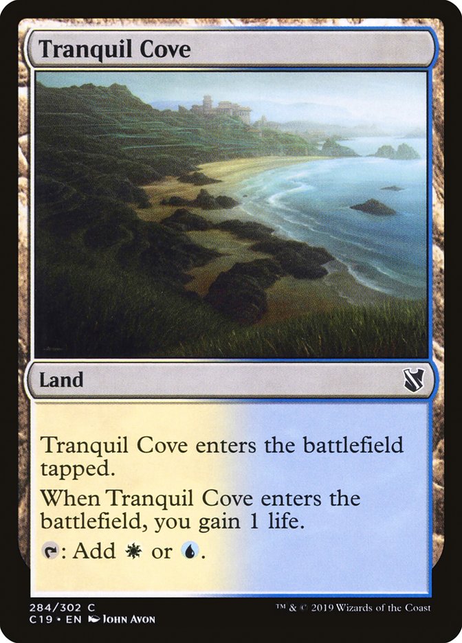 Tranquil Cove [Commander 2019] Magic: The Gathering