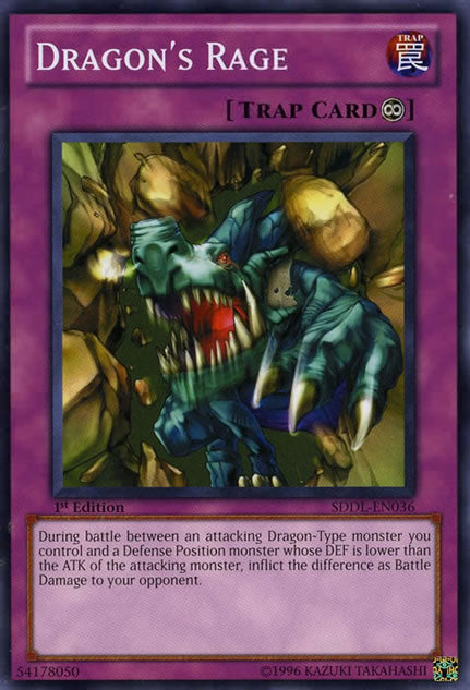 Dragon's Rage [SDDL-EN036] Common Yu-Gi-Oh!