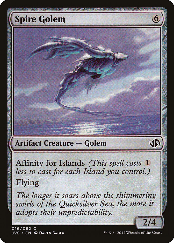 Spire Golem [Duel Decks Anthology] Magic: The Gathering