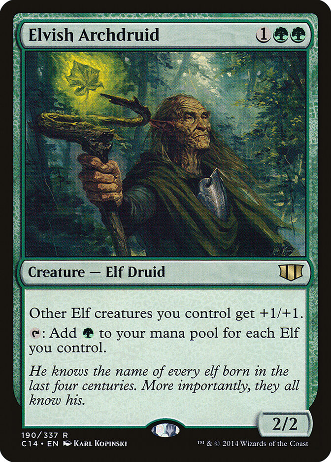 Elvish Archdruid [Commander 2014] Magic: The Gathering