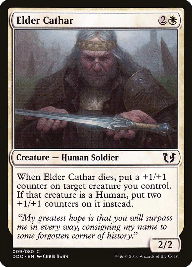 Elder Cathar [Duel Decks: Blessed vs. Cursed] Magic: The Gathering