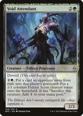 Void Attendant [Battle for Zendikar] Magic: The Gathering