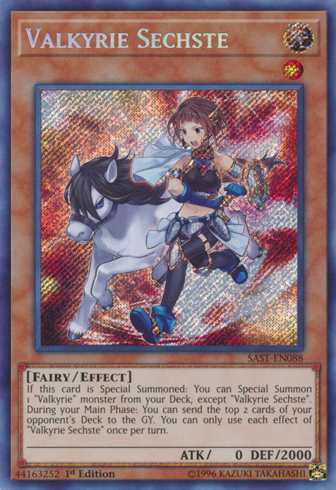 Valkyrie Sechste [SAST-EN088] Secret Rare Yu-Gi-Oh!