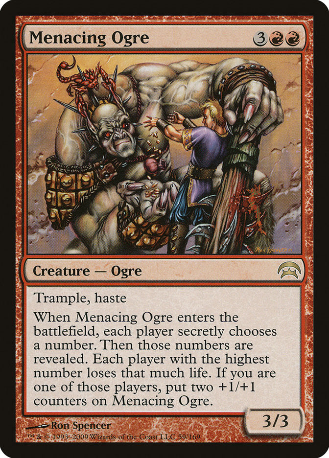 Menacing Ogre [Planechase] Magic: The Gathering