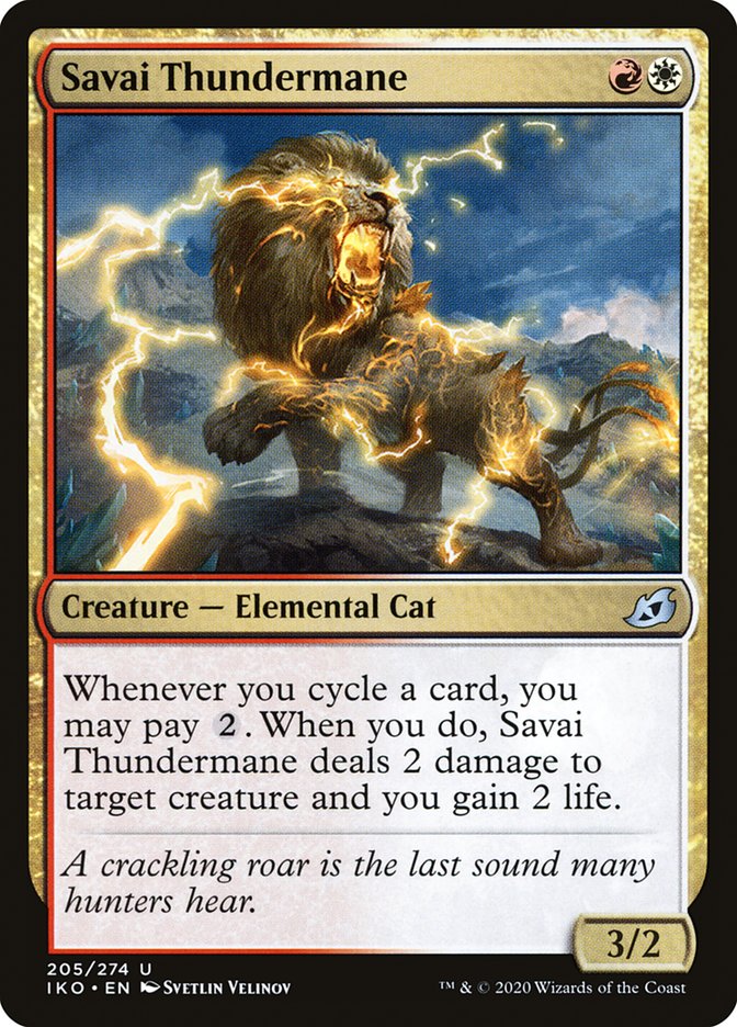 Savai Thundermane [Ikoria: Lair of Behemoths] Magic: The Gathering