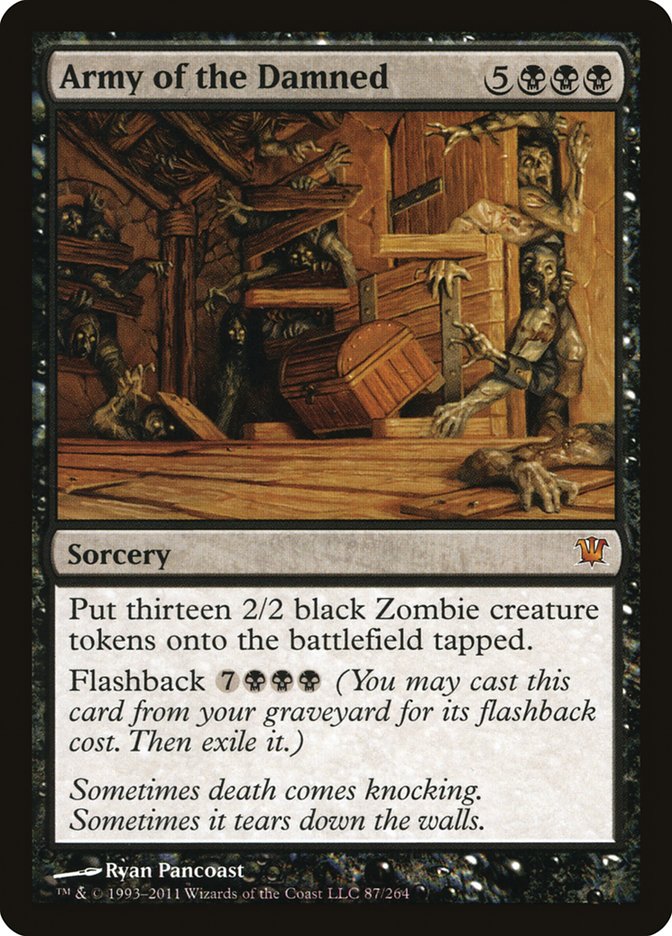 Army of the Damned [Innistrad] Magic: The Gathering