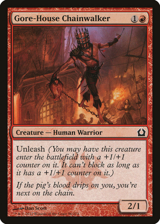 Gore-House Chainwalker [Return to Ravnica] Magic: The Gathering