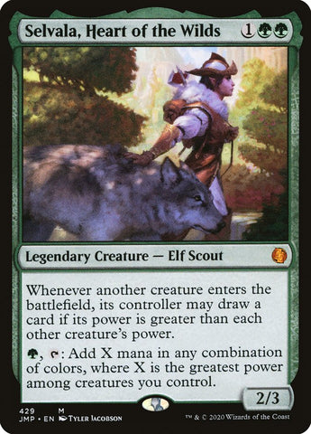 Selvala, Heart of the Wilds [Jumpstart] Magic: The Gathering