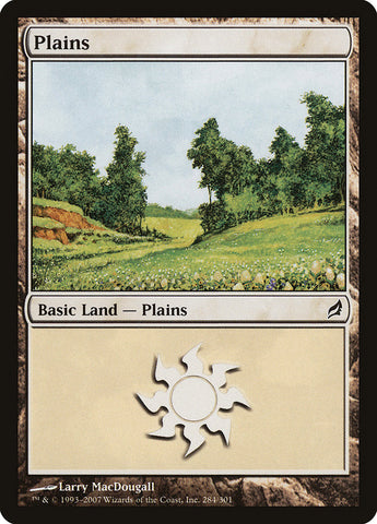 Plains (284) [Lorwyn] Magic: The Gathering