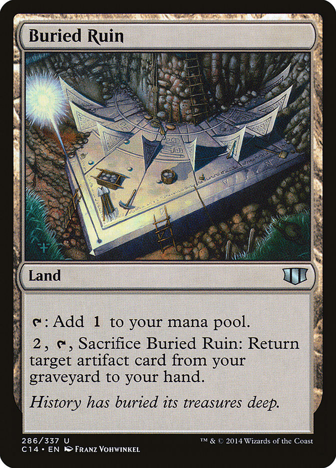 Buried Ruin [Commander 2014] Magic: The Gathering