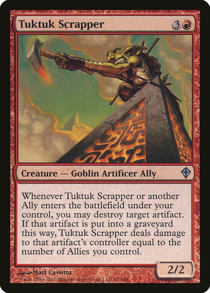 Tuktuk Scrapper [Worldwake] Magic: The Gathering