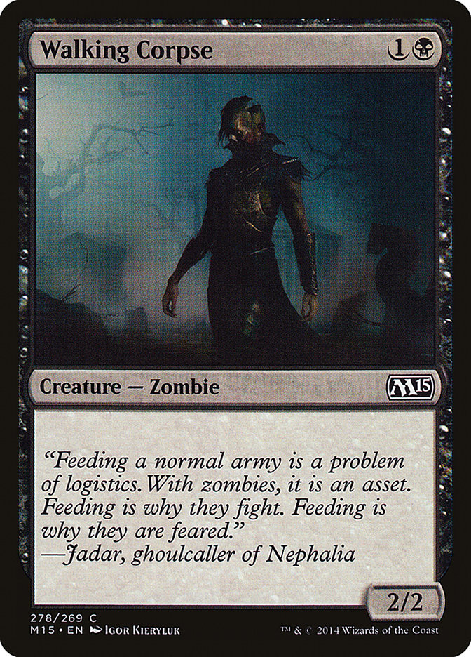 Walking Corpse [Magic 2015] Magic: The Gathering