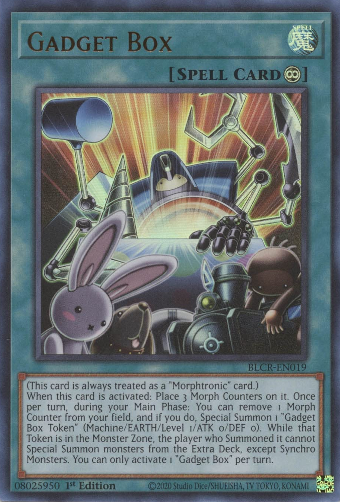 Gadget Box [BLCR-EN019] Ultra Rare Yu-Gi-Oh!