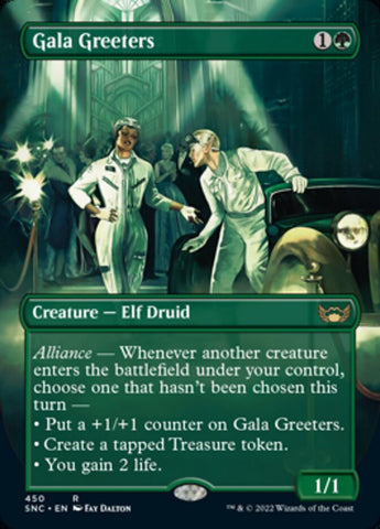 Gala Greeters (Box Topper) (English) [Streets of New Capenna] Magic: The Gathering