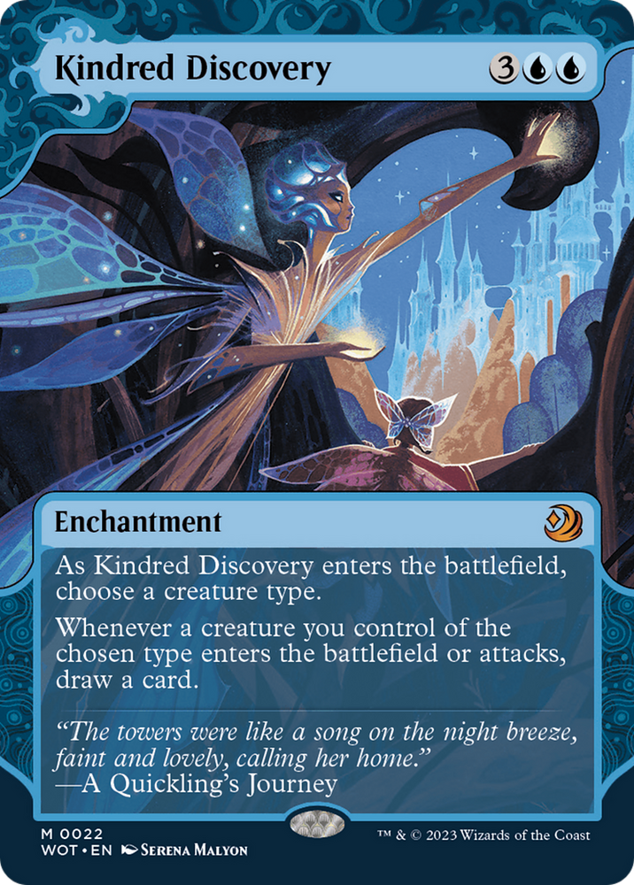 Kindred Discovery [Wilds of Eldraine: Enchanting Tales] Magic: The Gathering