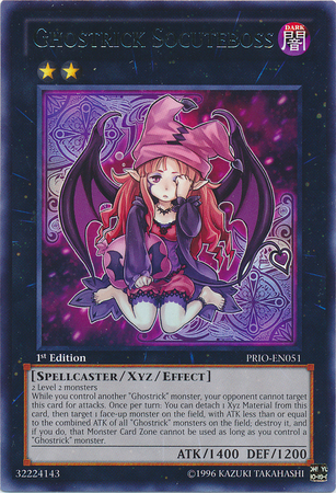 Ghostrick Socuteboss [PRIO-EN051] Rare Yu-Gi-Oh!