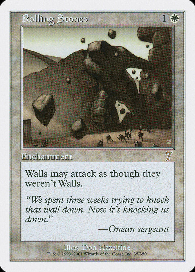 Rolling Stones [Seventh Edition] Magic: The Gathering
