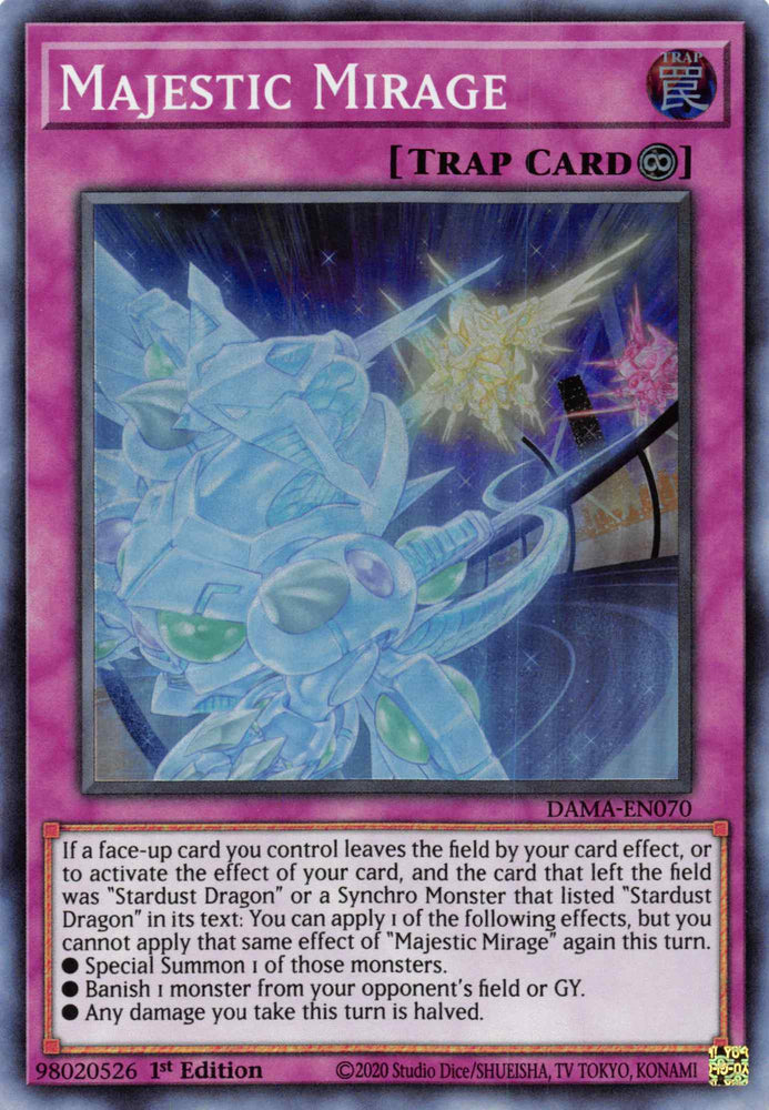Majestic Mirage [DAMA-EN070] Super Rare Yu-Gi-Oh!