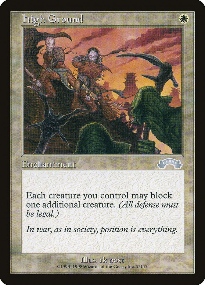 High Ground [Exodus] Magic: The Gathering