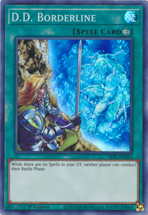 D.D. Borderline [SESL-EN055] Super Rare Yu-Gi-Oh!