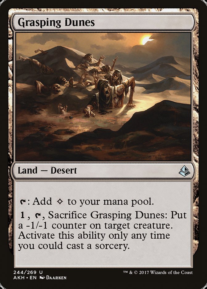 Grasping Dunes [Amonkhet] Magic: The Gathering