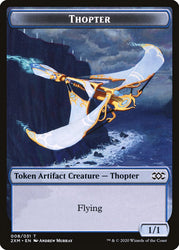 Myr (024) // Thopter (008) Double-Sided Token [Double Masters Tokens] Magic: The Gathering