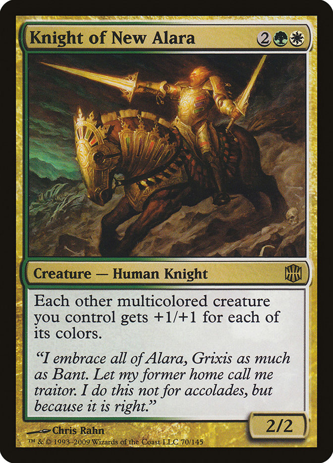 Knight of New Alara [Alara Reborn] Magic: The Gathering