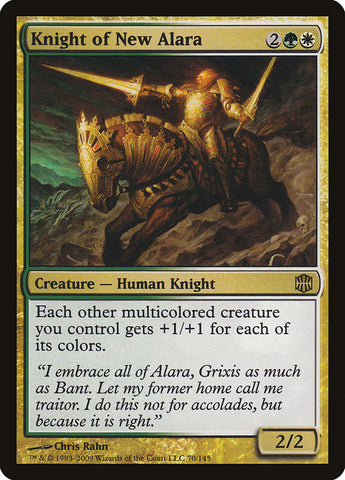 Knight of New Alara [Alara Reborn] Magic: The Gathering