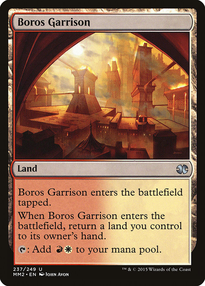 Boros Garrison [Modern Masters 2015] Magic: The Gathering