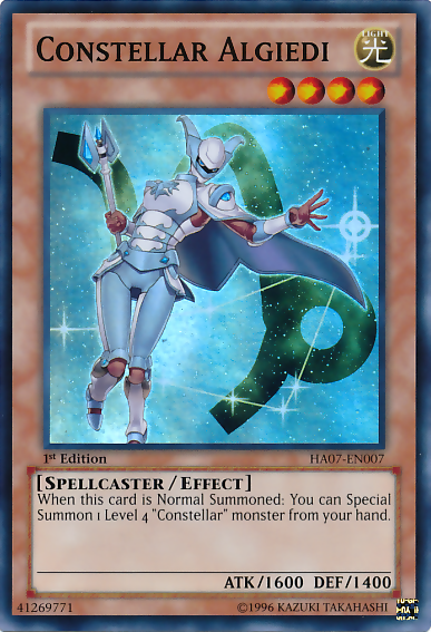 Constellar Algiedi [HA07-EN007] Super Rare Yu-Gi-Oh!