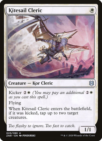 Kitesail Cleric [Zendikar Rising] Magic: The Gathering