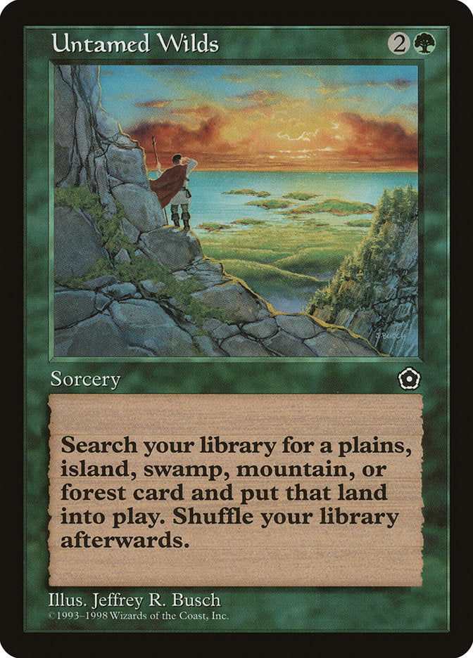 Untamed Wilds [Portal Second Age] Magic: The Gathering