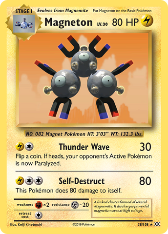 Magneton (38/108) [XY: Evolutions] Pokémon