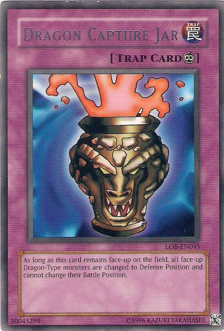 Dragon Capture Jar [LOB-EN045] Rare Yu-Gi-Oh!